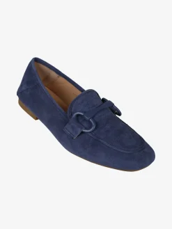 Sweet Shoes Mocassini donna in tessuto scamosciato