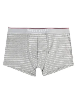 Sweet Years Boxer a righe in cotone elasticizzato