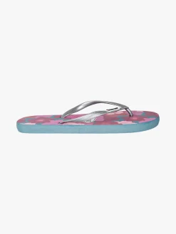 Sweet Years Infradito donna colorate in gomma - argento