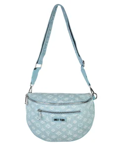 Sweet Years Marsupio donna a tracolla effetto jeans