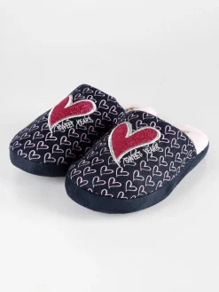 Sweet Years Pantofole con cuore glitter