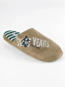 Sweet Years Pantofole effetto velluto Verde