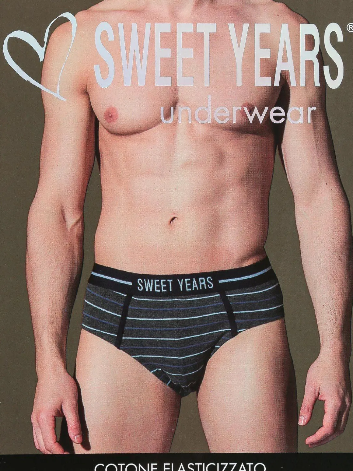 Sweet Years Slip uomo a righe