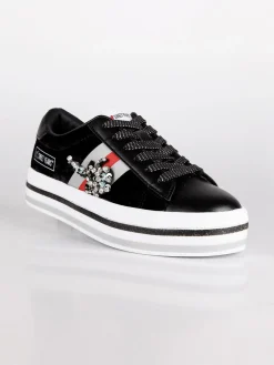 Sweet Years Sneakers nere in velluto