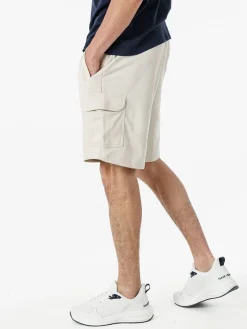The People Rep Bermuda cargo da uomo con coulisse - beige