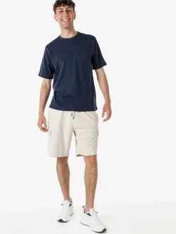 The People Rep Bermuda cargo da uomo con coulisse - beige