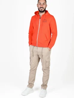 The People Rep Felpa da uomo con cappuccio e zip