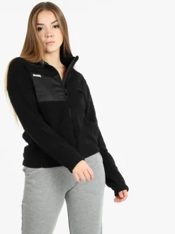 The People Rep Felpa teddy da donna con cerniera