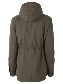 The People Rep Parka donna con cappuccio e imbottitura removibile - militare
