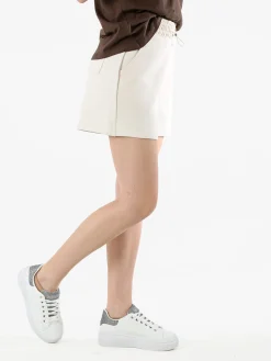 The People Rep Shorts donna con coulisse - beige