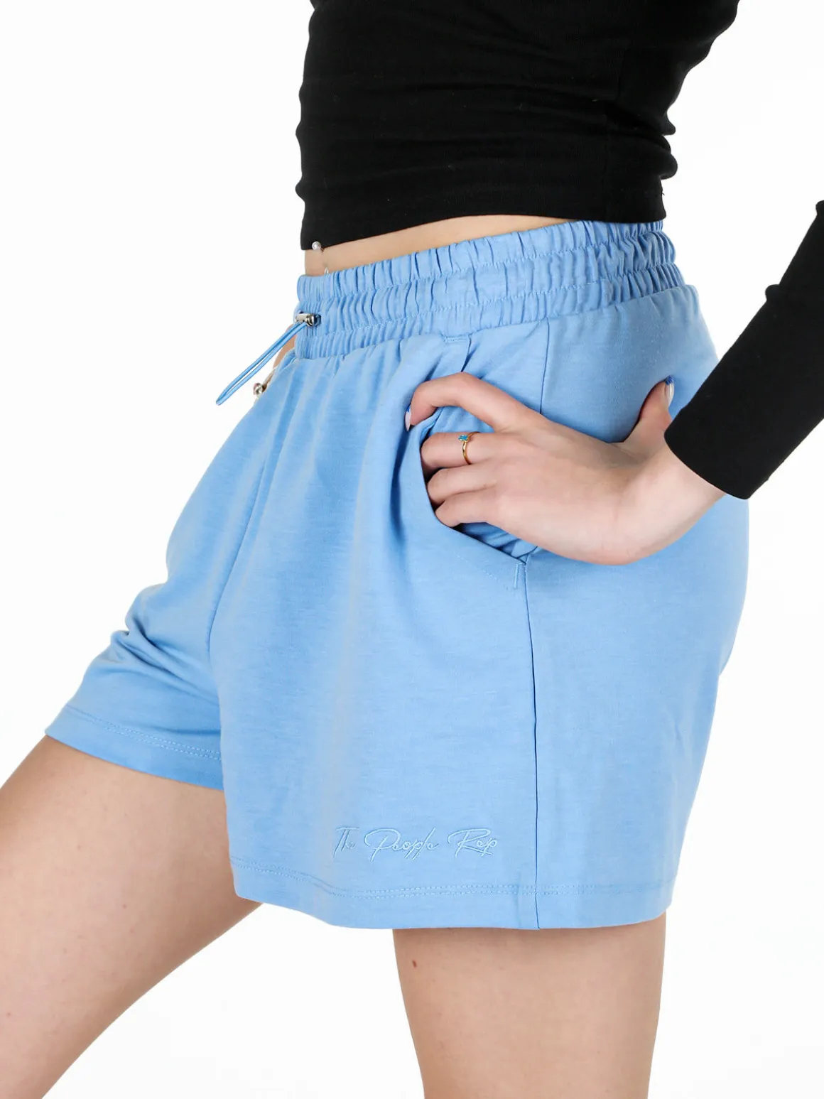 The People Rep Shorts donna sportivi con coulisse