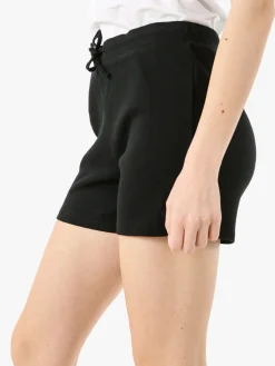 The People Rep Shorts sportivi da donna a costine con coulisse - nero