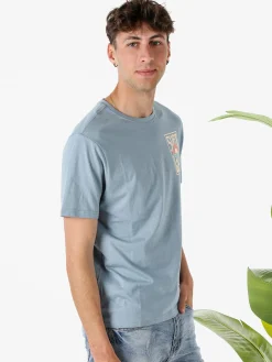 The People Rep T-shirt da uomo in cotone con stampa davanti e dietro - bianco