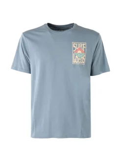 The People Rep T-shirt da uomo in cotone con stampa davanti e dietro - cielo