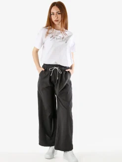 The People Rep T-shirt donna in cotone con stampa - bianco