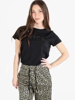 The People Rep T-shirt donna in cotone con borchie