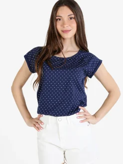 The People Rep T-shirt donna in cotone con stampa cuori