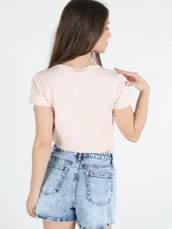 The People Rep T-shirt donna in cotone a costine
