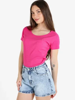 The People Rep T-shirt donna in cotone a costine