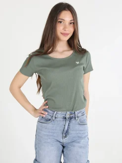 The People Rep T-shirt donna in cotone a costine