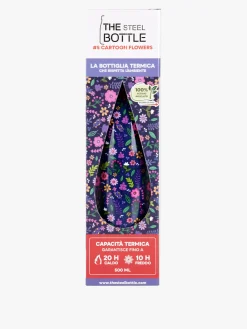 The Steel Bottle Borraccia termica 500 ML #5 CARTOON FLOWERS