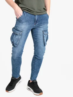 Tmk Jeans cargo da uomo