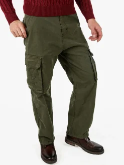 Tmk Pantaloni cargo baggy da uomo - militare