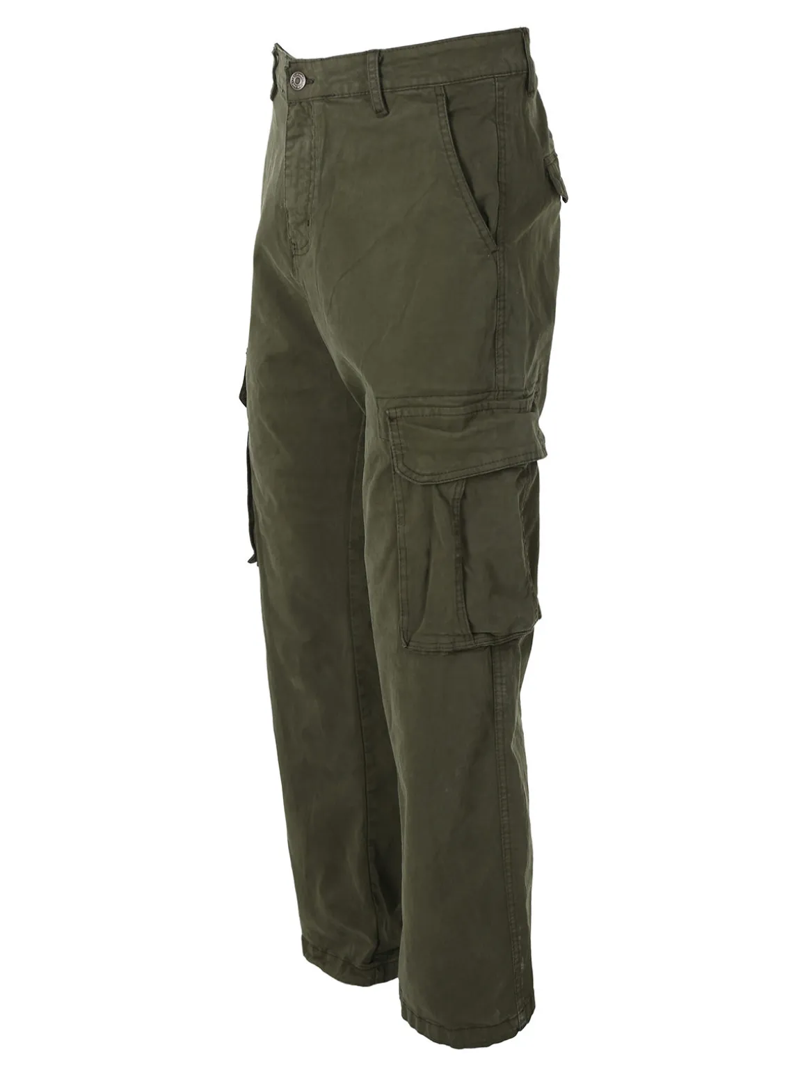 Tmk Pantaloni cargo baggy da uomo - militare