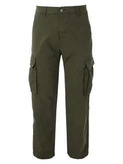 Tmk Pantaloni cargo baggy da uomo - militare