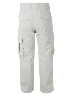 Tony Backer Pantaloni cargo da uomo a gamba dritta - beige