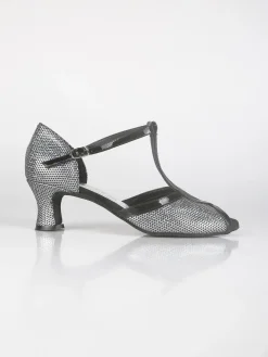 Top Dance Shoes Scarpe da ballo donna argentate