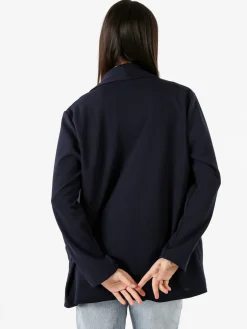 Top Trendy Blazer donna aperto - blu scuro