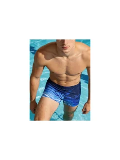 Trendy Boy Boxer parigamba da mare per uomo - blu