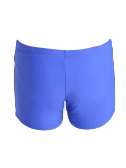 Trendy Boy Boxer parigamba uomo da mare con taschino - blu