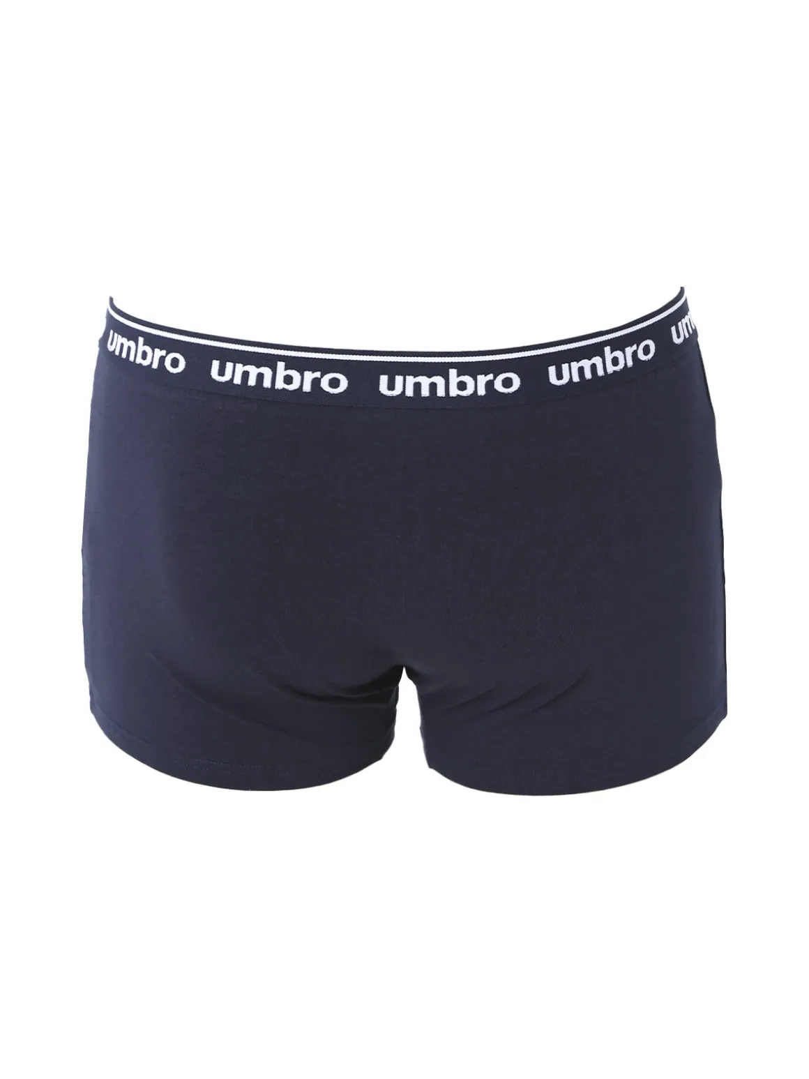 Umbro Boxer da uomo in cotone elasticizzato - blu scuro