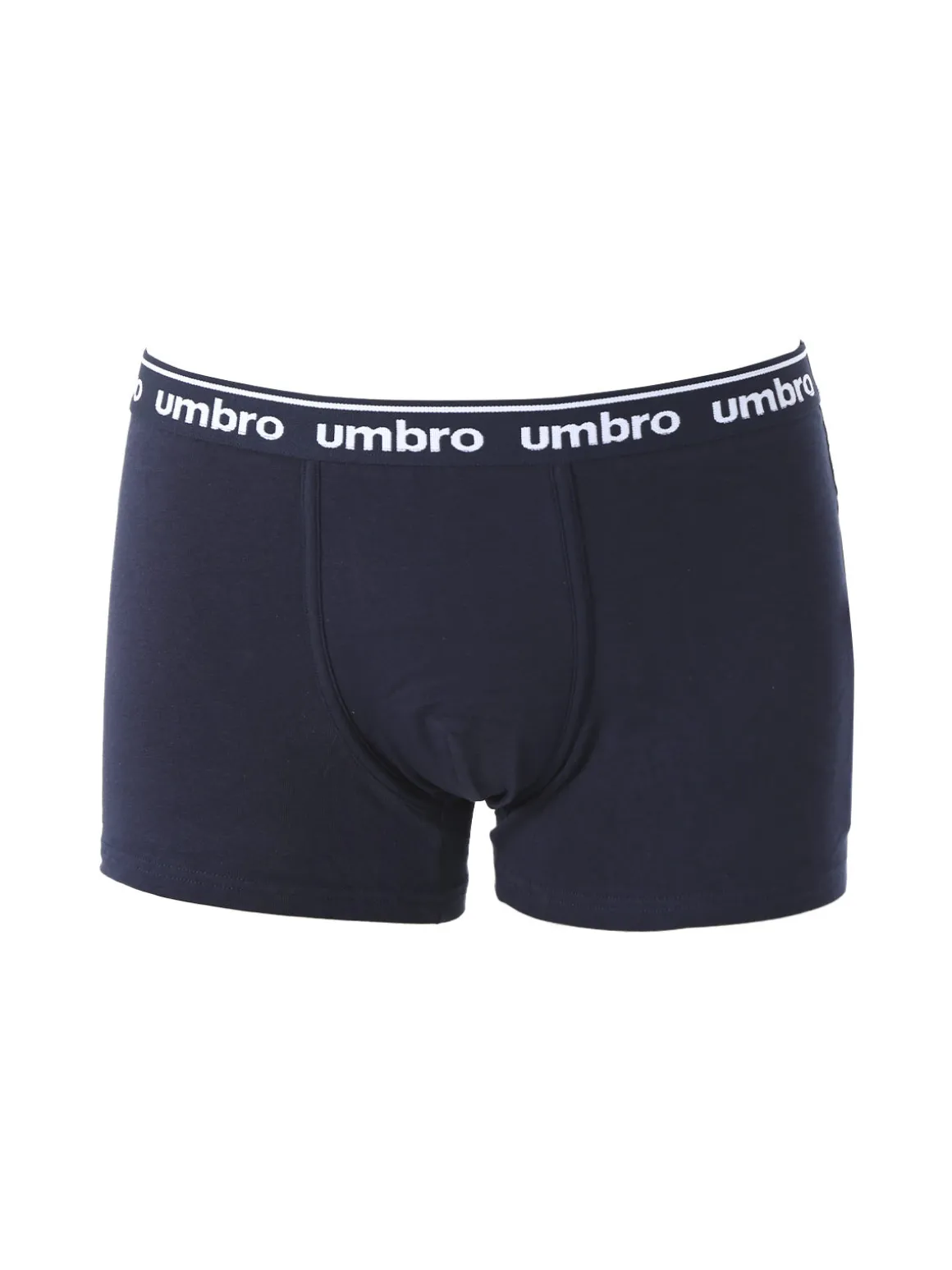 Umbro Boxer da uomo in cotone elasticizzato - blu scuro