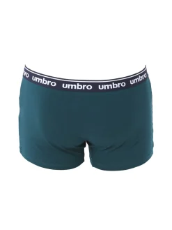 Umbro Boxer da uomo in cotone elasticizzato - verde