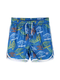 Umbro Boxer mare da ragazzo con stampe - blu