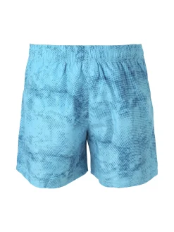 Umbro Boxer mare da uomo con logo e stampa texture - turchese