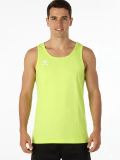 Umbro Canotta girocollo da uomo in cotone con logo - mela