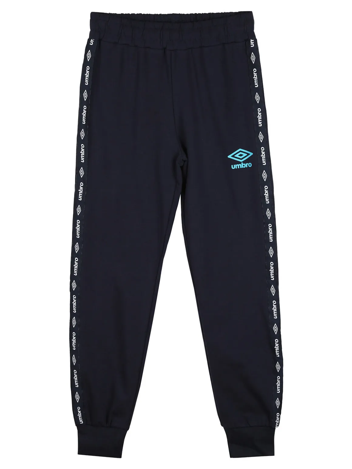 Umbro Completo tuta da bambino 2 pezzi full zip con cappuccio e logo - rosso