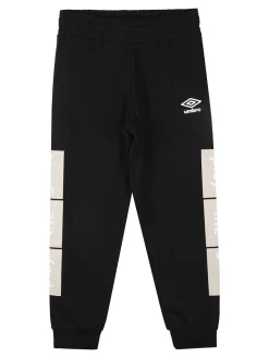 Umbro Completo tuta da bambino 2 pezzi girocollo con interno felpato - sabbia