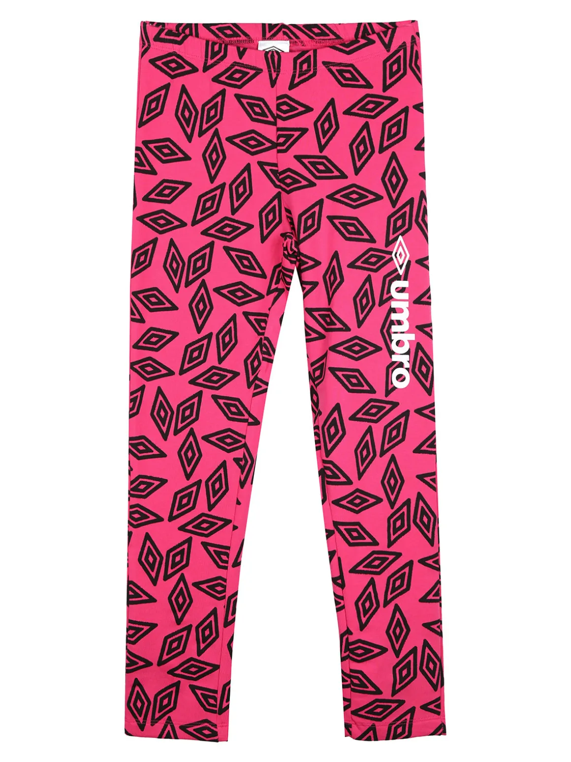 Umbro Completo tuta da ragazza con cappuccio e leggings con logo - nero