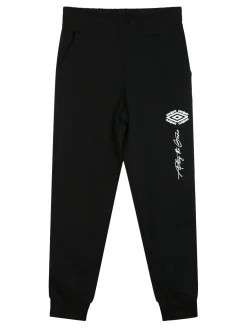 Umbro Completo tuta da ragazzo girocollo in cotone con logo - verde