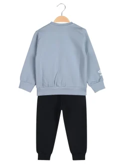Umbro Completo tuta 2 pezzi da neonato in felpa con logo - ghiaccio