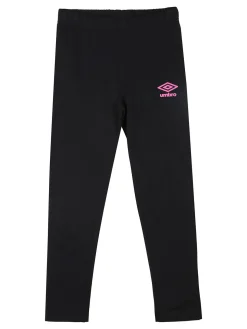 Umbro Completo tuta 2 pezzi da ragazza con interno felpato e stampa logo - militare