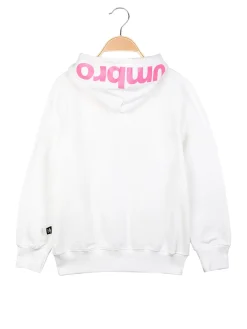 Umbro Felpa da ragazza con zip e cappuccio