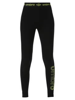 Umbro Leggings sportivi da donna con logo - verde chiaro