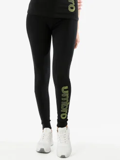 Umbro Leggings sportivi da donna con logo - verde chiaro