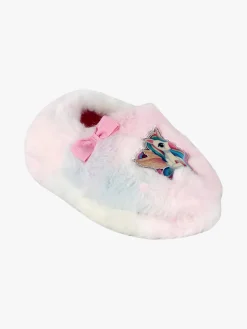 Unicorn Pantofole chiuse pelose da bimba